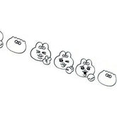 Opanchu Usagi Panty Rabbit CORO-RE Rolling Stamp - Pink - KAMIO JAPAN - Default Title by Techo Treats Stationery