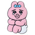 Opanchu Usagi (Panty Rabbit) Silicone Hand Mirror - Tearful Eyes - KAMIO JAPAN - Default Title by Techo Treats Stationery