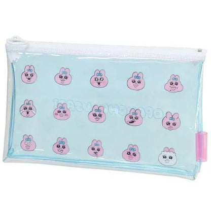 Panty Rabbit Clear Flat Pen Pouch - Techo Treats