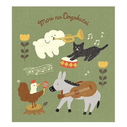 Paper Hill Bookstore Memo Pad - Forest Music Corps - Furukawa Shiko - Default Title by Techo Treats Stationery