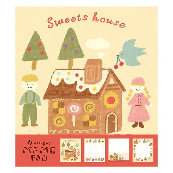 Paper Hill Bookstore Memo Pad - Sweets House - Furukawa Shiko - Default Title by Techo Treats Stationery