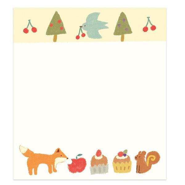 Paper Hill Bookstore Memo Pad - Sweets House - Furukawa Shiko - Default Title by Techo Treats Stationery