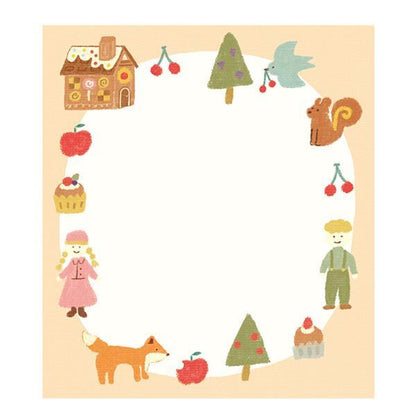 Paper Hill Bookstore Memo Pad - Sweets House - Furukawa Shiko - Default Title by Techo Treats Stationery
