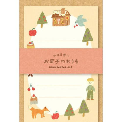 Paper Hill Bookstore Mini Letter Set - Sweets House - Furukawa Shiko - Default Title by Techo Treats Stationery
