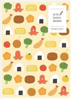 Papier OTEGARU MEMO - Lunch Box - Papier Platz - Default Title by Techo Treats Stationery