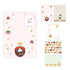 Papier OTEGARU MEMO - Shiba Inu and Japanese Sweets - Papier Platz - Default Title by Techo Treats Stationery