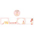 Papier Roll Sticky Notes - Rabbit and Strawberry Dessert - Papier Platz - Default Title by Techo Treats Stationery