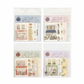 Paris Street Walking Deco Seal - Antique - Furukawa Shiko - Default Title by Techo Treats Stationery