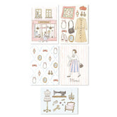 Paris Street Walking Deco Seal - Boutique - Furukawa Shiko - Default Title by Techo Treats Stationery