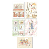 Paris Street Walking Deco Seal - Picnic - Furukawa Shiko - Default Title by Techo Treats Stationery