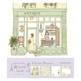 Paris Street Walking Memo Pad - Antique - Furukawa Shiko - Default Title by Techo Treats Stationery