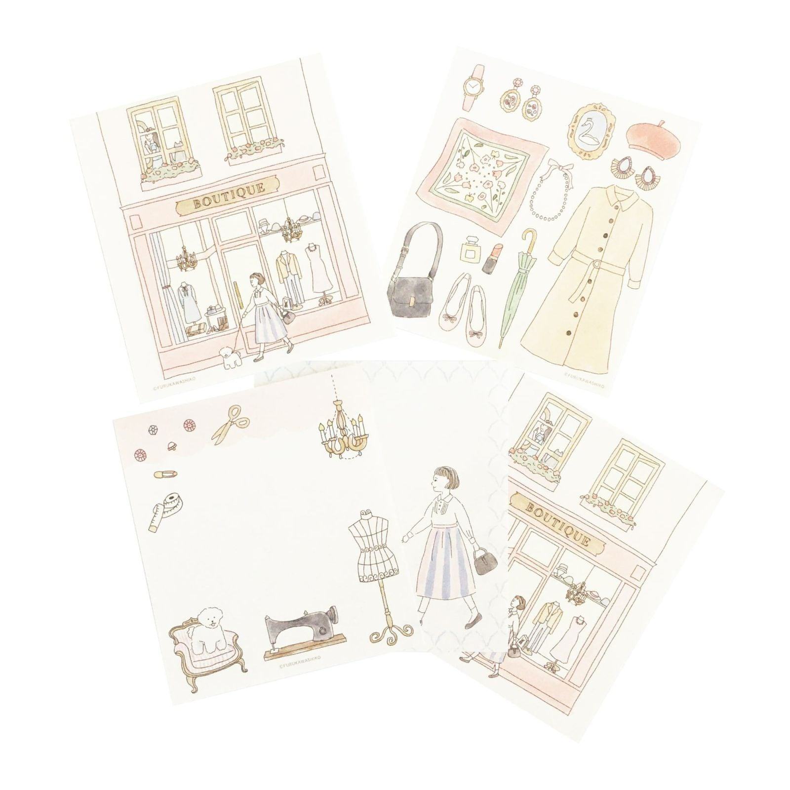 Paris Street Walking Memo Pad - Boutique - Techo Treats