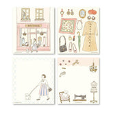 Paris Street Walking Memo Pad - Boutique - Techo Treats