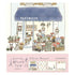 Paris Street Walking Memo Pad - Flower Shop - Furukawa Shiko - Default Title by Techo Treats Stationery