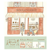 Paris Street Walking Memo Pad - Picnic - Furukawa Shiko - Default Title by Techo Treats Stationery
