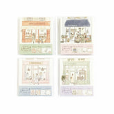 Paris Street Walking Memo Pad - Picnic - Furukawa Shiko - Default Title by Techo Treats Stationery