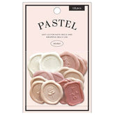 PASTEL SEALING DEAR Wax Seal Sticker - Mellow Pink - Techo Treats