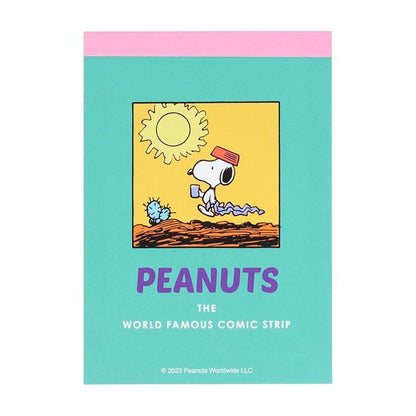 PEANUTS Petit Collection Vol. 2 - Snoopy Mini Memo - Green - Sun-Star Stationery - Default Title by Techo Treats Stationery