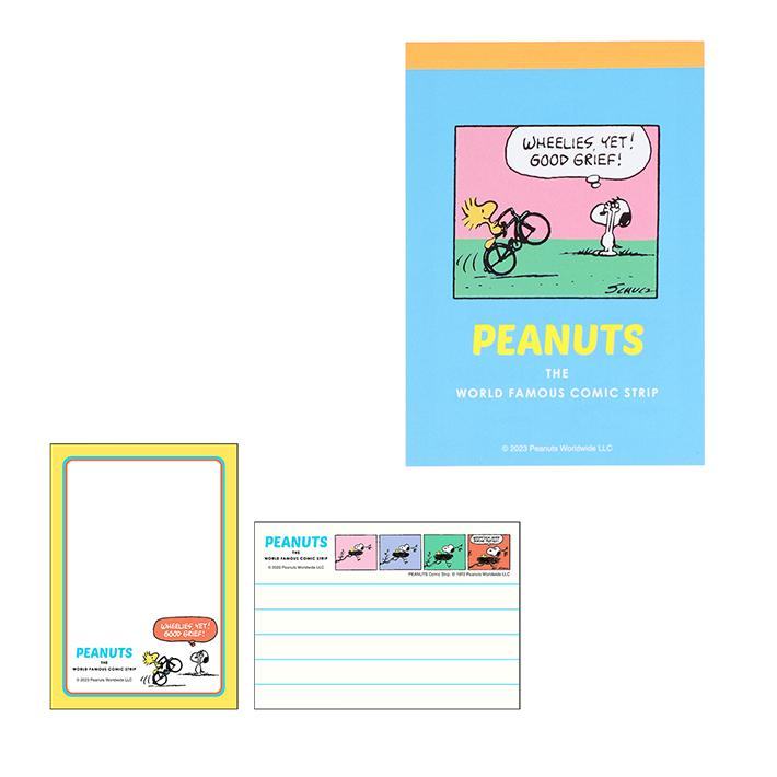 PEANUTS Petit Collection Vol. 2 - Snoopy Mini Memo - Light Blue - Techo Treats
