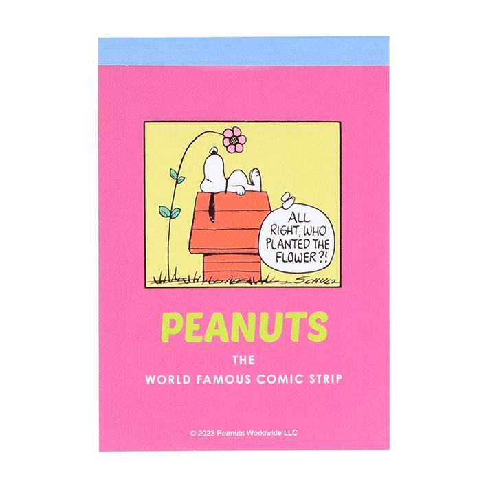 PEANUTS Petit Collection Vol. 2 - Snoopy Mini Memo - Pink - Techo Treats