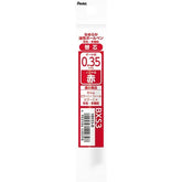 Pentel Calme Quiet Multi-color / Multifunction Pen Refill 0.35mm (3 colors) - Red 0.35mm by Techo Treats Stationery