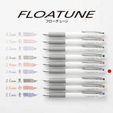 Pentel FLOATUNE Oil-based Ballpoint Pen 0.4mm (3 colors) - Black (0.4mm) by Techo Treats Stationery