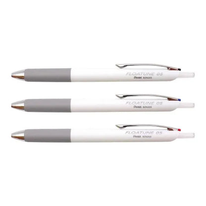 Pentel FLOATUNE Oil-based Ballpoint Pen 0.5mm (3 colors) - Black (0.5mm) by Techo Treats Stationery