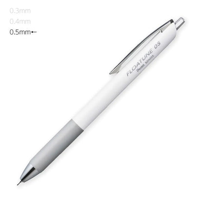 Pentel FLOATUNE Oil-based Ballpoint Pen 0.5mm (3 colors) - Black (0.5mm) by Techo Treats Stationery