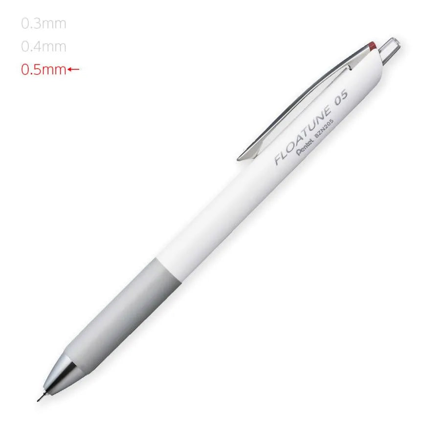 Pentel FLOATUNE Oil-based Ballpoint Pen 0.5mm (3 colors) - Red (0.5mm) by Techo Treats Stationery
