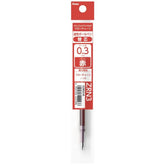 Pentel FLOATUNE Oil-based Ballpoint Pen Refill 0.3mm (3 colors) - Red (0.3mm) by Techo Treats Stationery