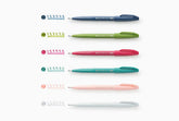 Pentel Fude Touch Brush Sign Pen - Series 1 (18 colors) - Black by Techo Treats Stationery