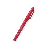 Pentel Fude Touch Brush Sign Pen - Series 1 (18 colors) - Red by Techo Treats Stationery