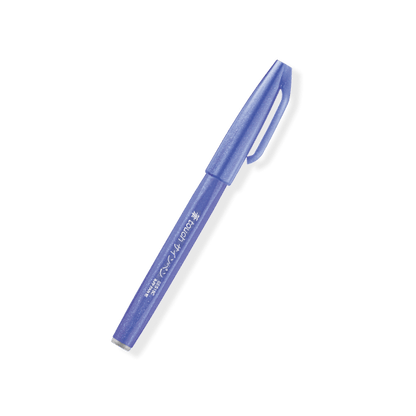 Pentel Fude Touch Brush Sign Pen - Series 2 (6 colors) - Blue Violet by Techo Treats Stationery