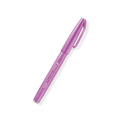 Pentel Fude Touch Brush Sign Pen - Series 2 (6 colors) - Pink Purple by Techo Treats Stationery