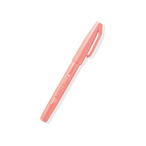 Pentel Fude Touch Brush Sign Pen - Series 3 (6 colors) - Coral Orange by Techo Treats Stationery