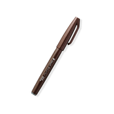 Pentel Fude Touch Brush Sign Pen - Series 3 (6 colors) - Dark Brown by Techo Treats Stationery
