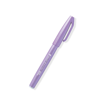 Pentel Fude Touch Brush Sign Pen - Series 3 (6 colors) - Light Violet by Techo Treats Stationery