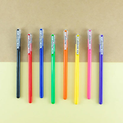 Pentel MATTEHOP 1.0mm Gel Roller Pen (14 colors) - Red by Techo Treats Stationery