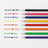 Pentel MATTEHOP 1.0mm Gel Roller Pen (14 colors) - Red by Techo Treats Stationery
