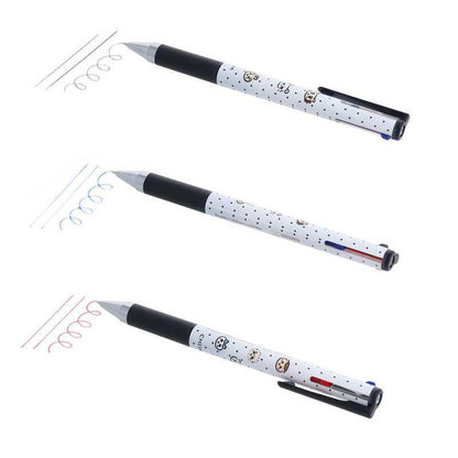 PILOT Chiikawa JUICE UP 3-color Gel Pen (2 designs) - A - Dancing Chiikawa by Techo Treats Stationery