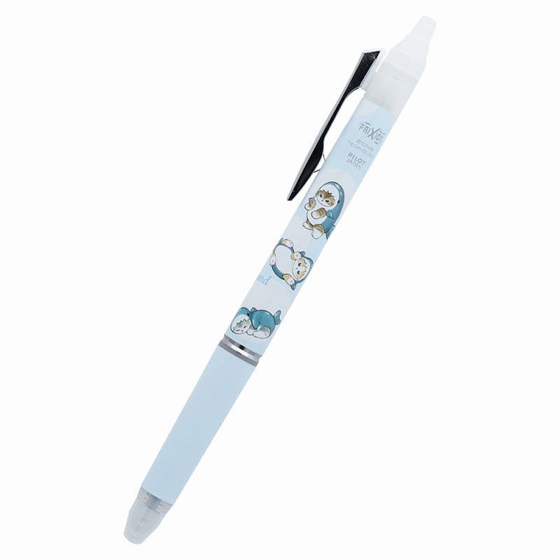 PILOT mofusand FriXion ZONE Erasable Gel Pen (2 designs) - A - Shark by Techo Treats Stationery