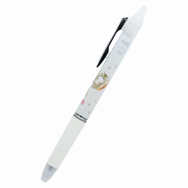 PILOT mofusand FriXion ZONE Erasable Gel Pen (2 designs) - B - Toast by Techo Treats Stationery