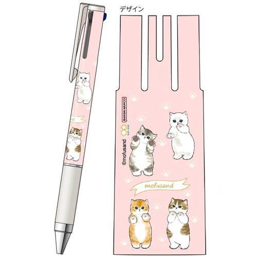 PILOT mofusand JUICE UP 3-color Gel Pen (2 designs) - B - Paws and Paws by Techo Treats Stationery