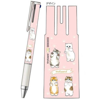 PILOT mofusand JUICE UP 3-color Gel Pen (2 designs) - B - Paws and Paws by Techo Treats Stationery