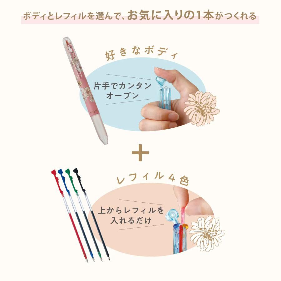 PILOT Pilot x Paul &amp; Joe Vol.2 collecto 4-color Multi Pen Case (5 designs) - White by Techo Treats Stationery