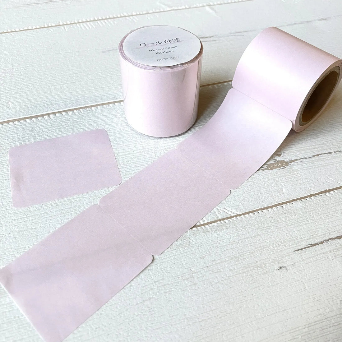Plain Roll Sticky Notes (6 colors) (Gift) - Papier Platz - Beige by Techo Treats Stationery