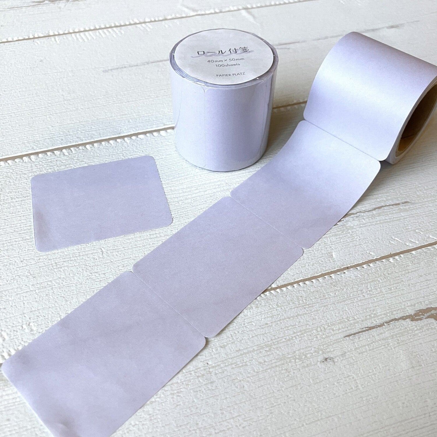 Plain Roll Sticky Notes (6 colors) (Gift) - Papier Platz - Beige by Techo Treats Stationery