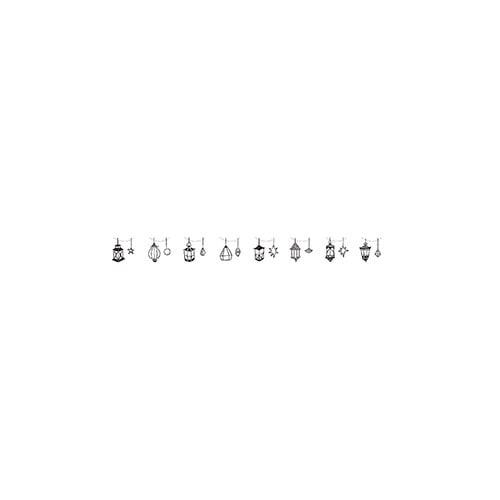 PLUS Deco Rush 10mm Limited Monochrome Series - Lantern - Default Title by Techo Treats Stationery