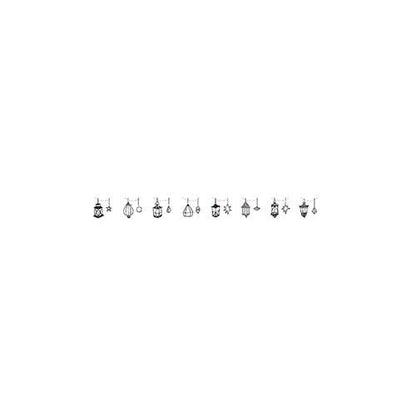 PLUS Deco Rush 10mm Limited Monochrome Series - Lantern - Default Title by Techo Treats Stationery
