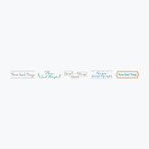 PLUS Deco Rush 10mm Limited Topic Series - Three Good Things - Default Title by Techo Treats Stationery